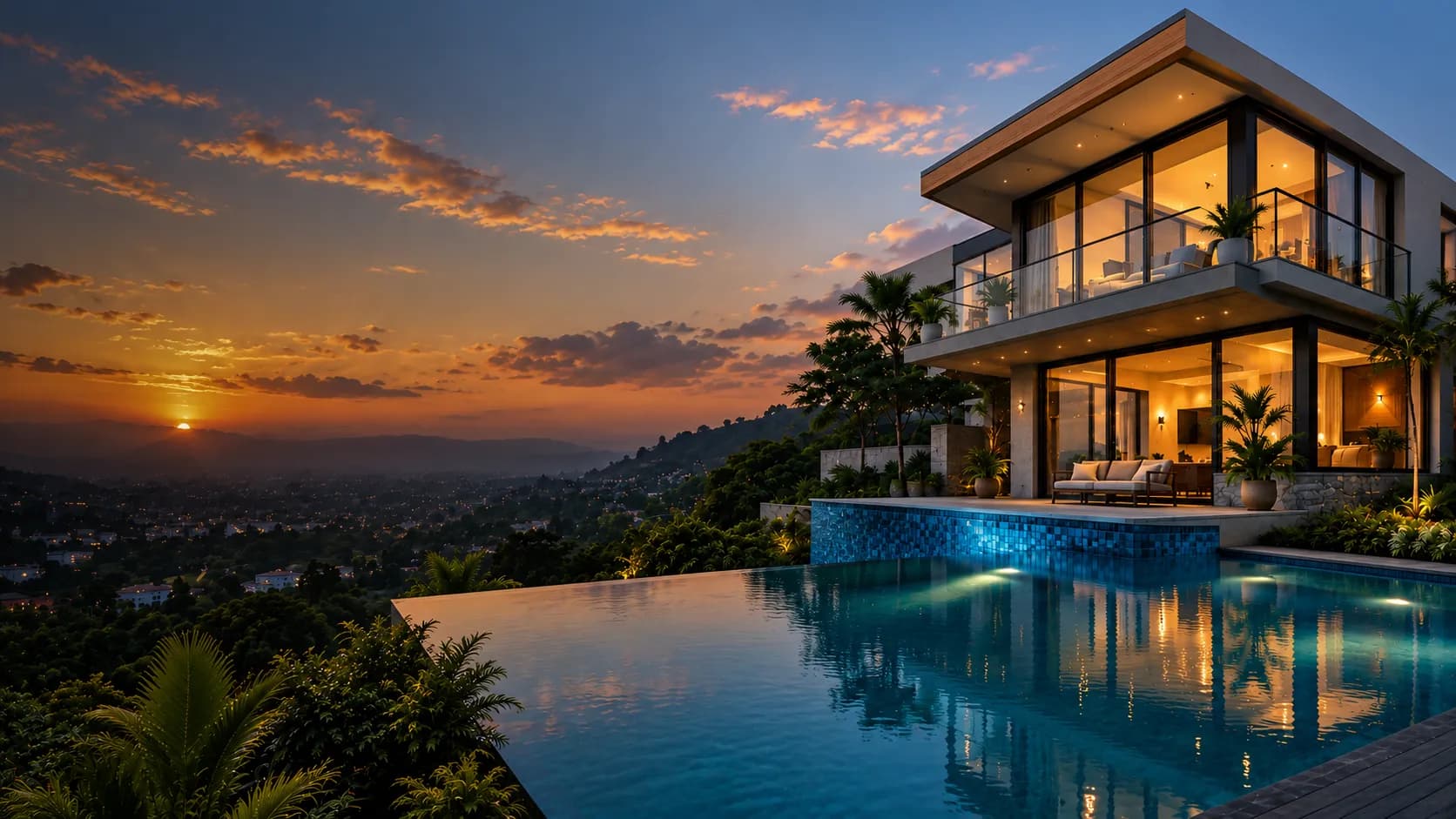 Modern hillside property in Rwanda